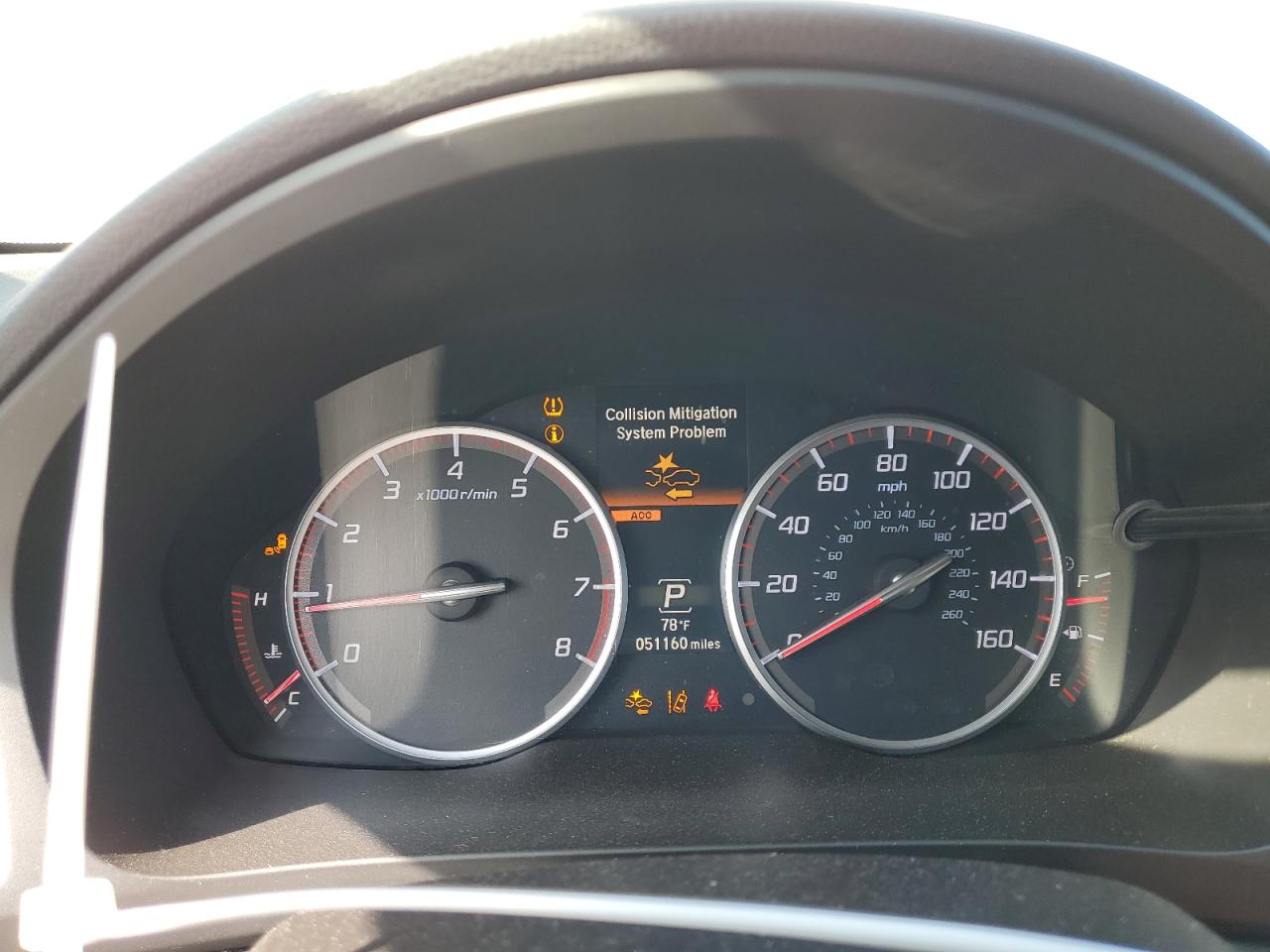 2022 Acura ILX VIN 19UDE2F8XNA004877 Copart auction photo, front end / side damage thumbnail 9
