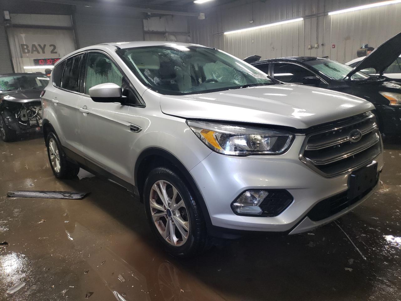 2017 Ford Escape VIN 1FMCU9GD0HUC07888 Copart auction photo, side damage thumbnail 4