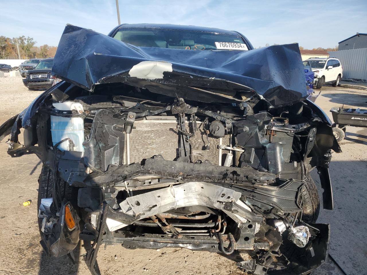 2019 Toyota Tacoma VIN 5TFRX5GN3KX159753 Copart auction photo, front end damage thumbnail 5