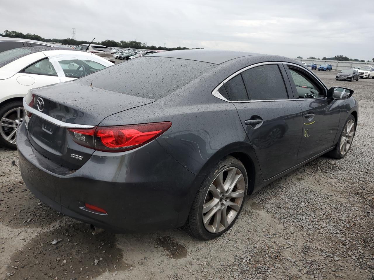 2016 Mazda 6 VIN JM1GJ1V52G1484974 Copart auction photo, water/flood damage thumbnail 3