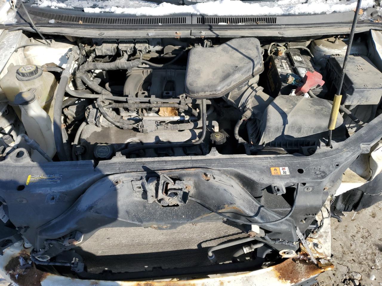 2008 Ford Edge VIN 2FMDK48C88BA24229 Copart auction photo, front end damage thumbnail 13