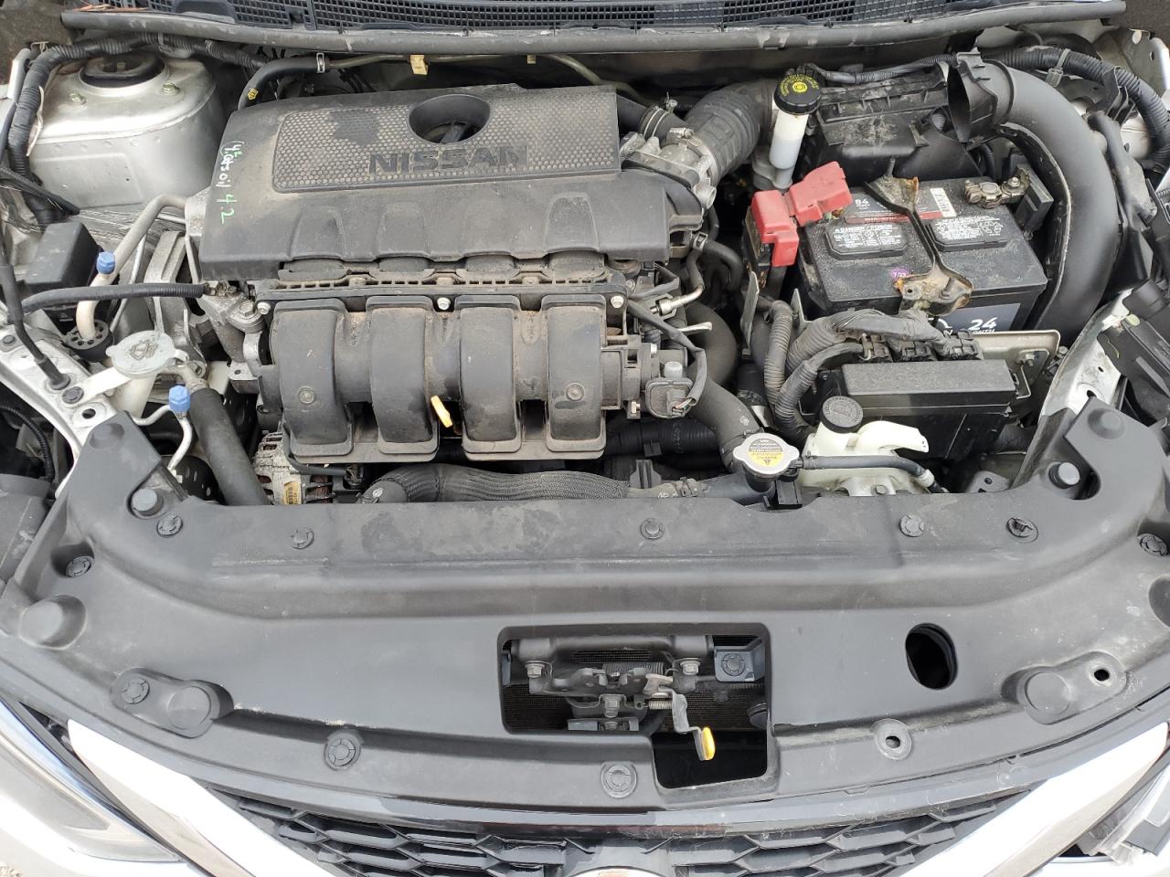 2019 Nissan Sentra VIN 3N1AB7AP9KY327110 Copart auction photo, front end damage thumbnail 11