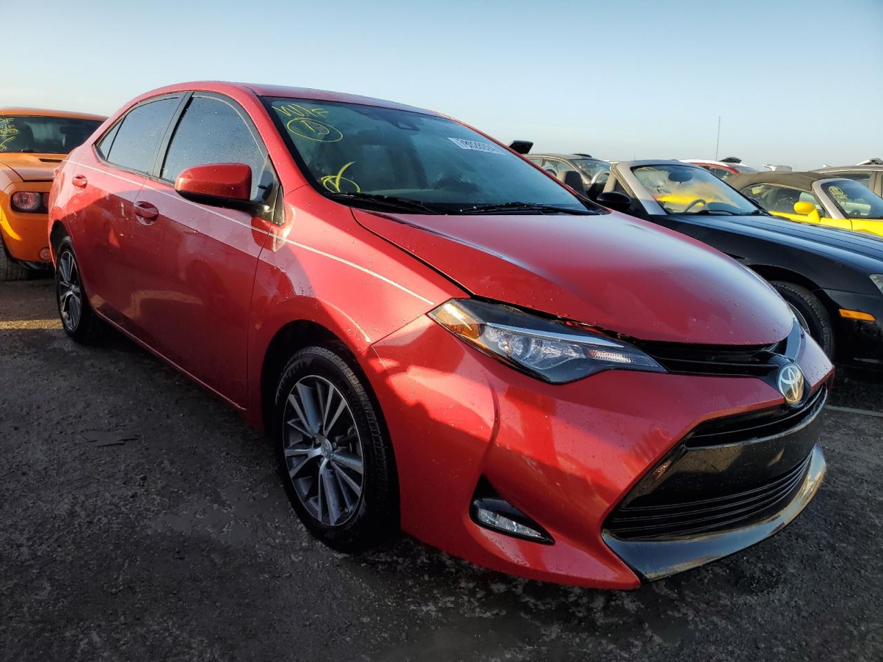 2017 Toyota Corolla VIN 2T1BURHE0HC804205 Copart auction photo, water/flood damage thumbnail 4