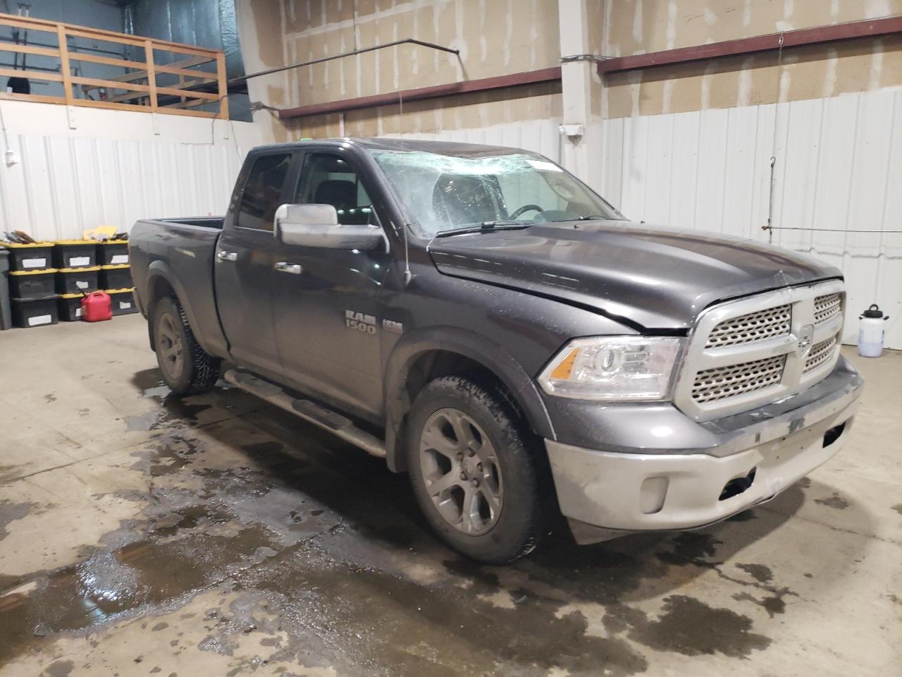 2014 RAM 1500 VIN 1C6RR7JT5ES220137 Copart auction photo, top/roof damage thumbnail 4