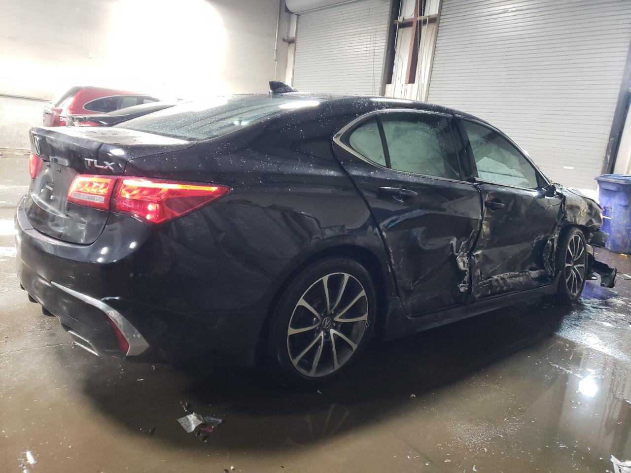 2018 Acura TLX VIN 19UUB2F52JA003652 Copart auction photo, front end damage thumbnail 3