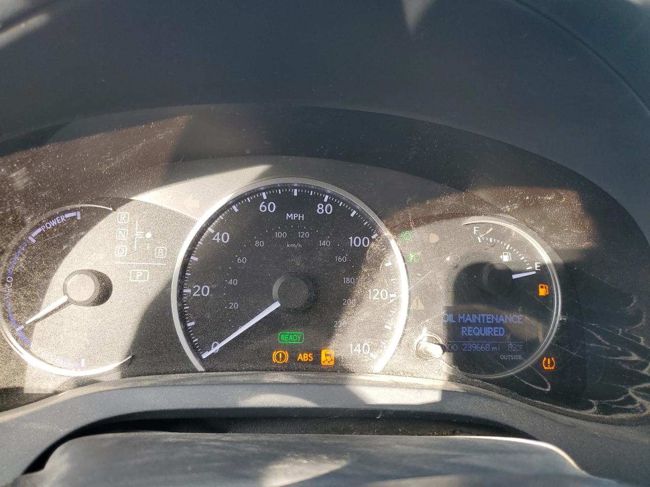 2012 Lexus CT VIN JTHKD5BHXC2115547 Copart auction photo, all over damage thumbnail 9