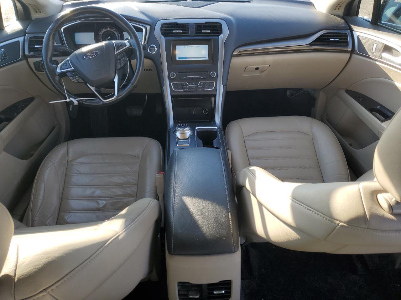 2017 Ford Fusion VIN 3FA6P0HD4HR128224 Copart auction photo, front end damage thumbnail 8