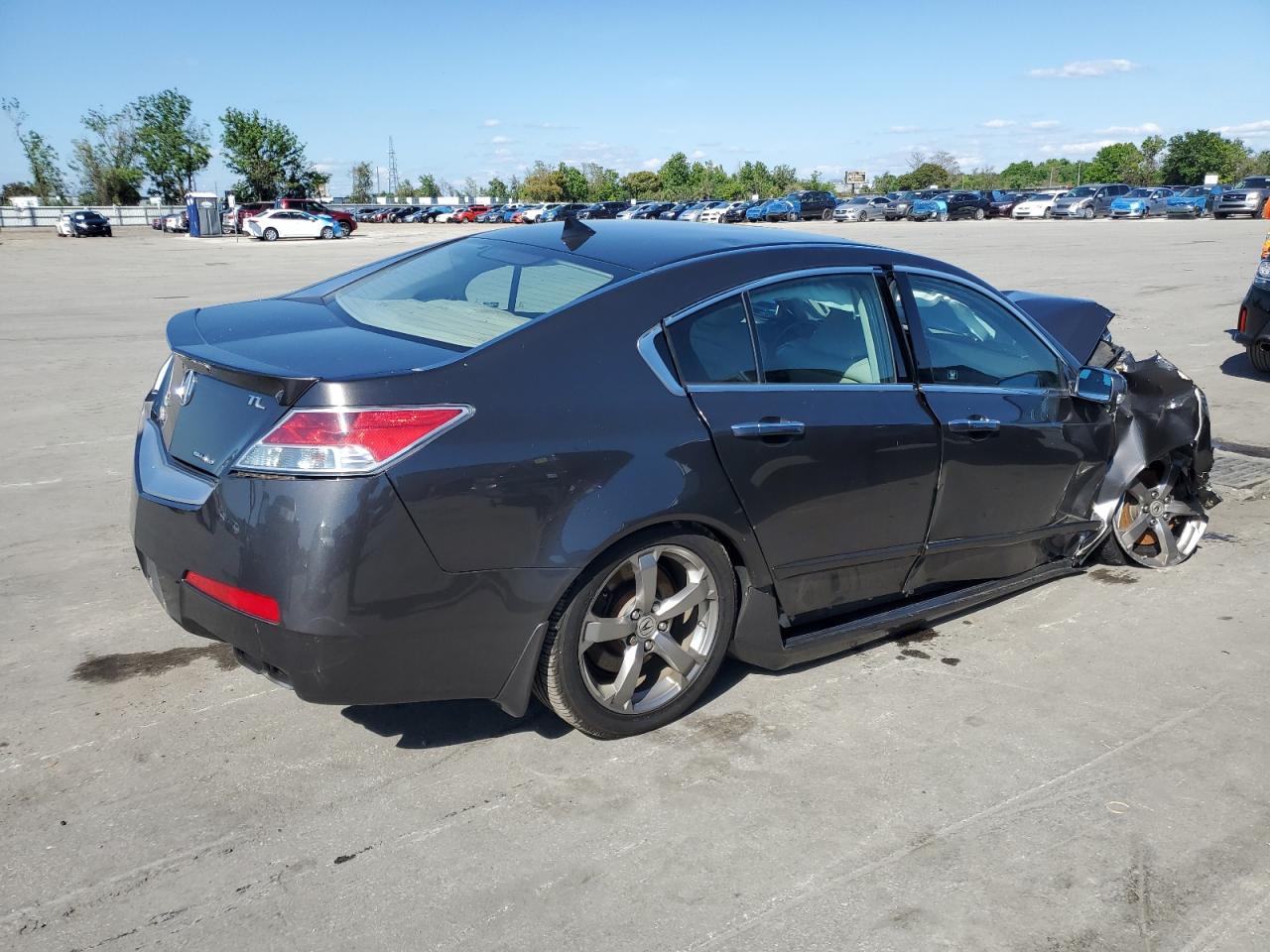 2009 Acura TL VIN 19UUA96589A002156 Copart auction photo, all over damage thumbnail 3