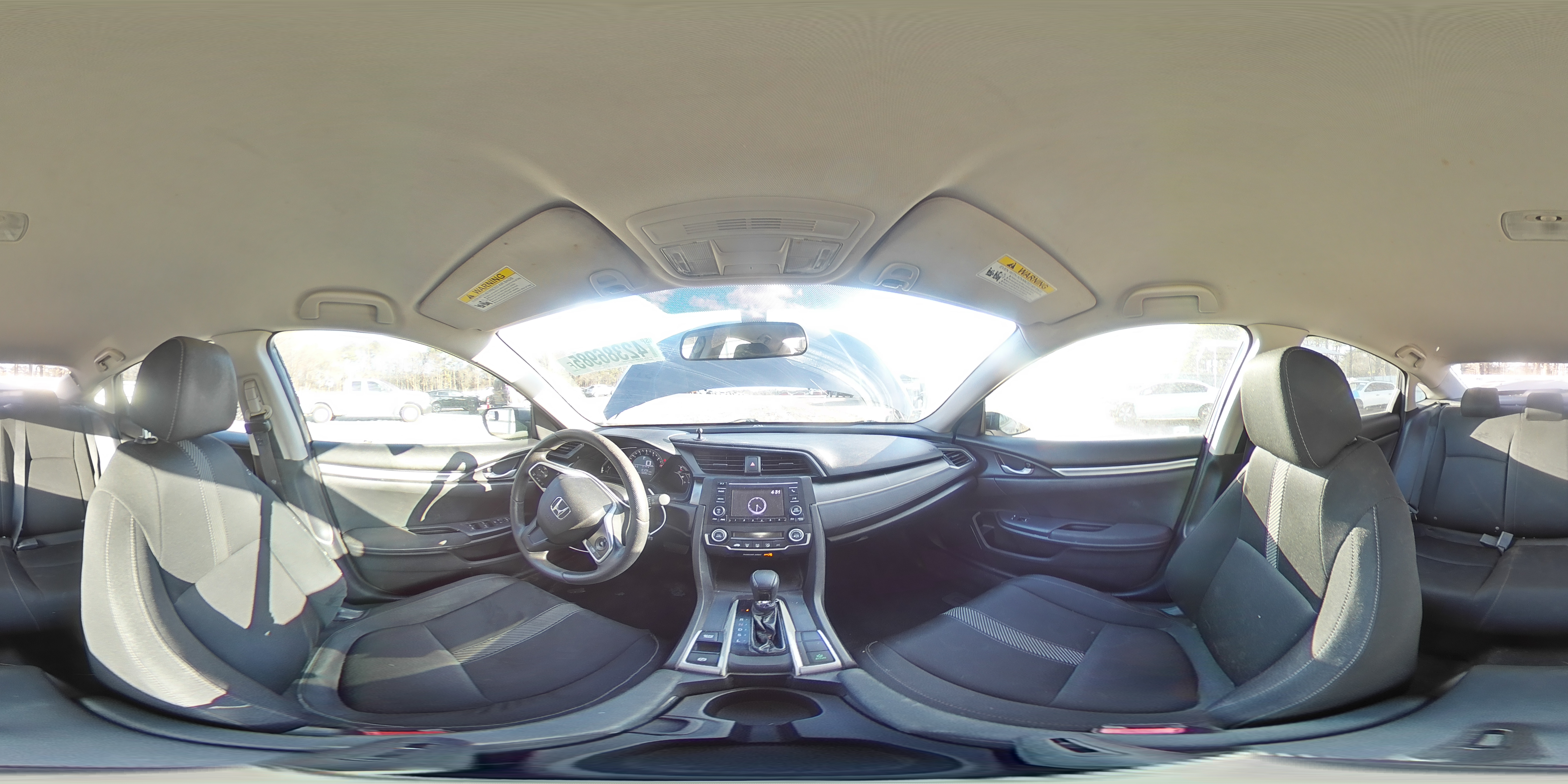 2018 Honda Civic VIN 19XFC2F54JE013181 Copart auction photo, rear end damage thumbnail 14