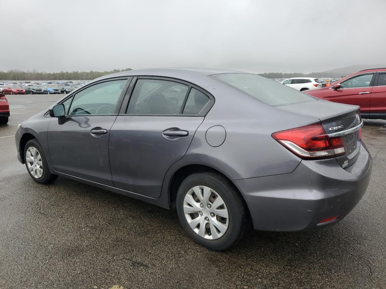 2015 Honda Civic VIN 19XFB2F89FE234151 Copart auction photo, undercarriage / front end damage thumbnail 2