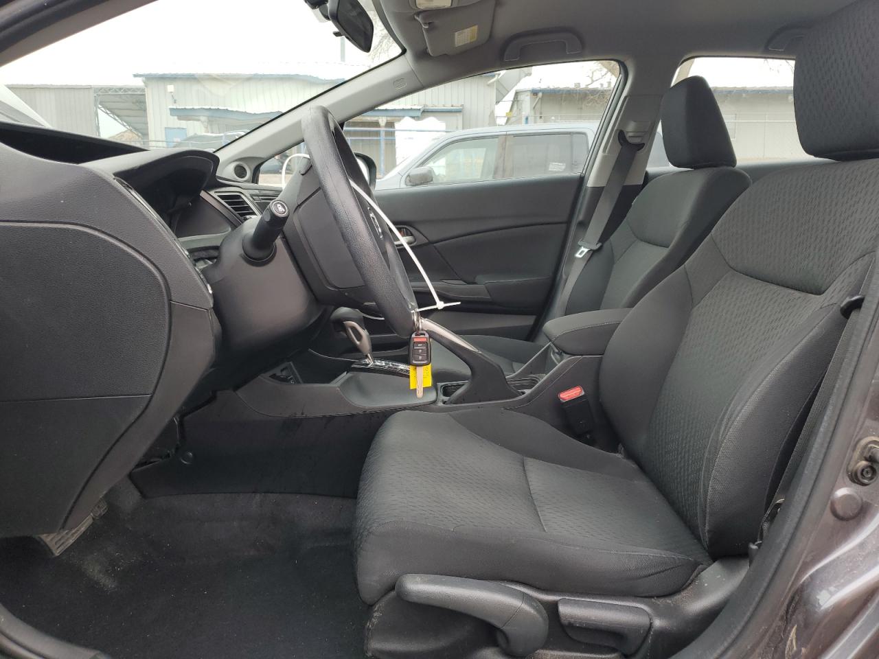 2015 Honda Civic VIN 19XFB2F71FE248004 Copart auction photo, front end / side damage thumbnail 7