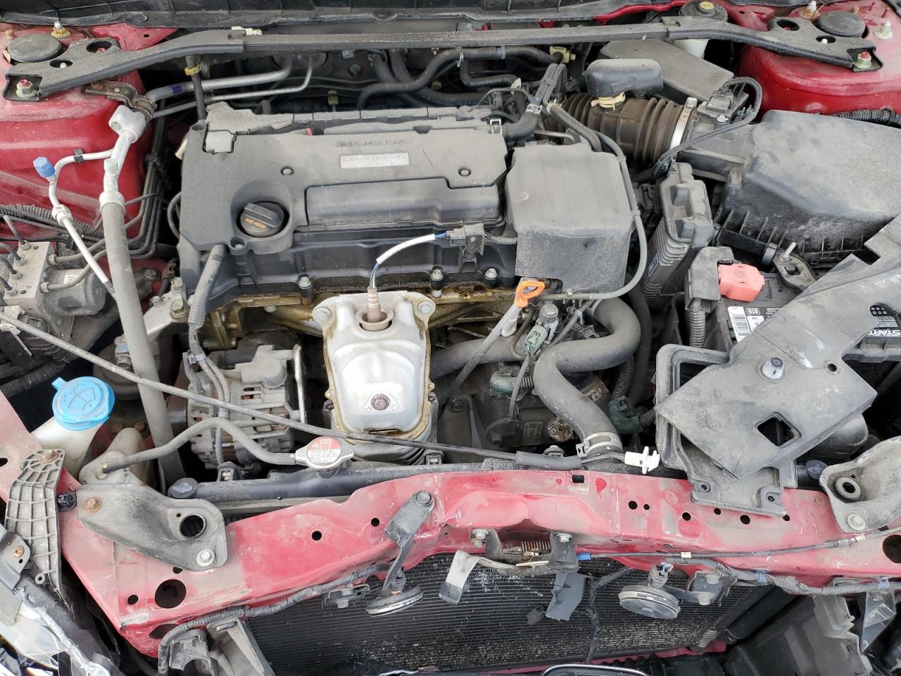 2016 Honda Accord VIN 1HGCR2F59GA245855 Copart auction photo, front end damage thumbnail 11