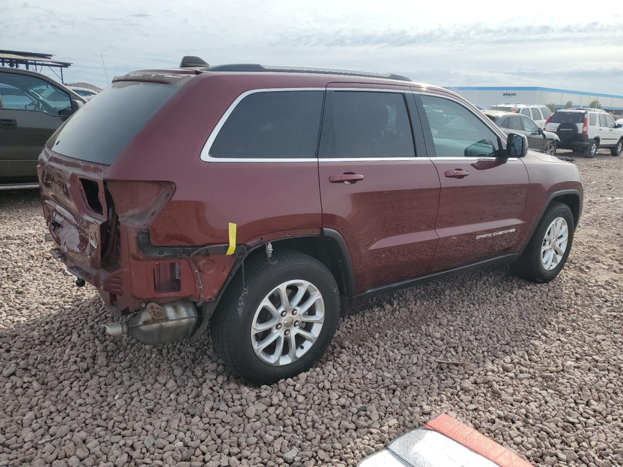 2016 Jeep Grand Cherokee VIN 1C4RJEAG8GC500266 Copart auction photo, rear end damage thumbnail 3