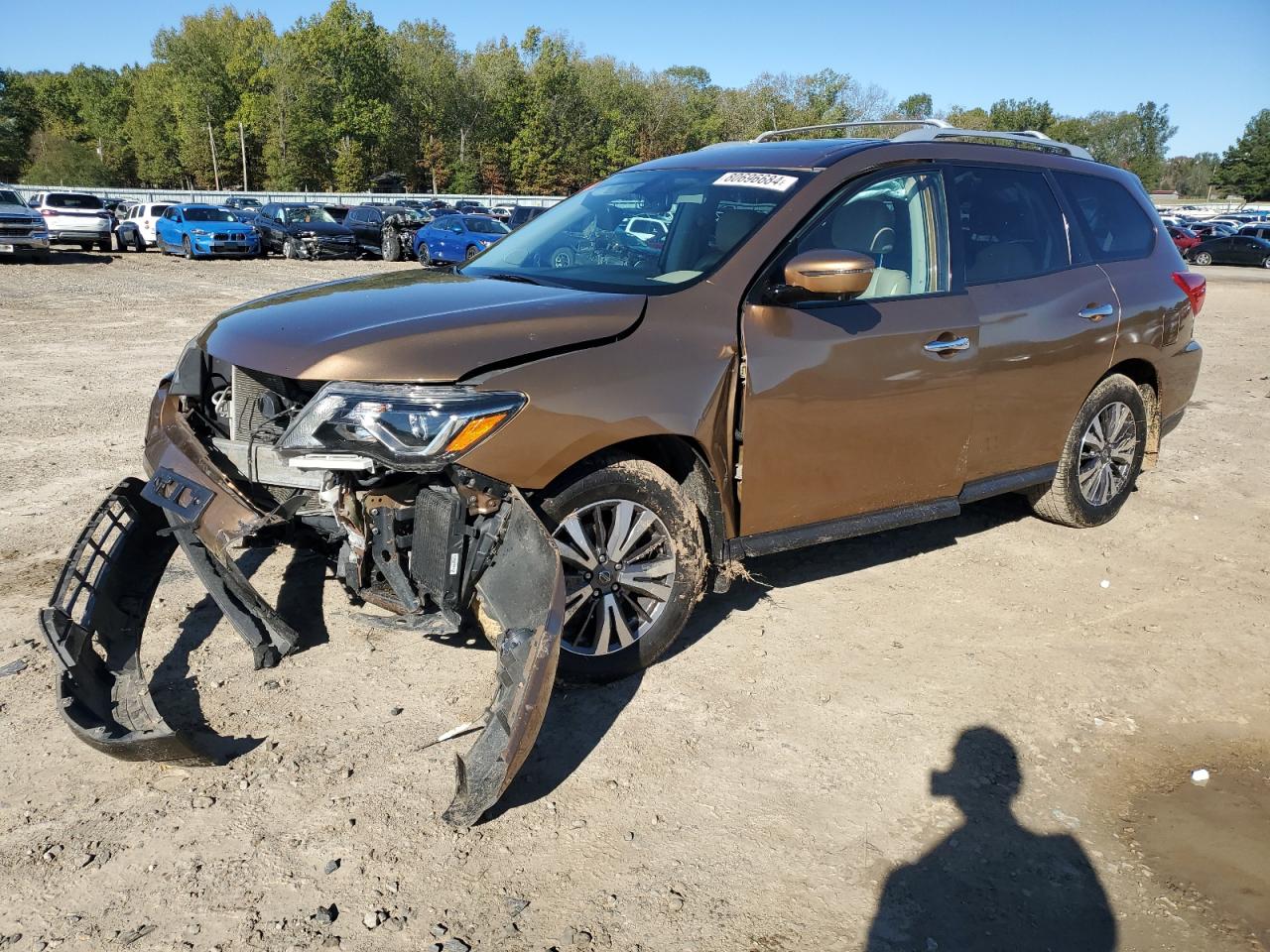 2017 Nissan Pathfinder VIN 5N1DR2MM9HC606502