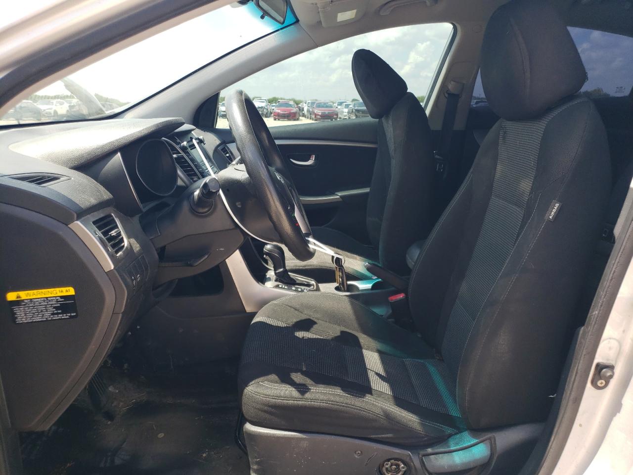 2017 Hyundai Elantra VIN KMHD35LH1HU351734 Copart auction photo, front end / side damage thumbnail 7