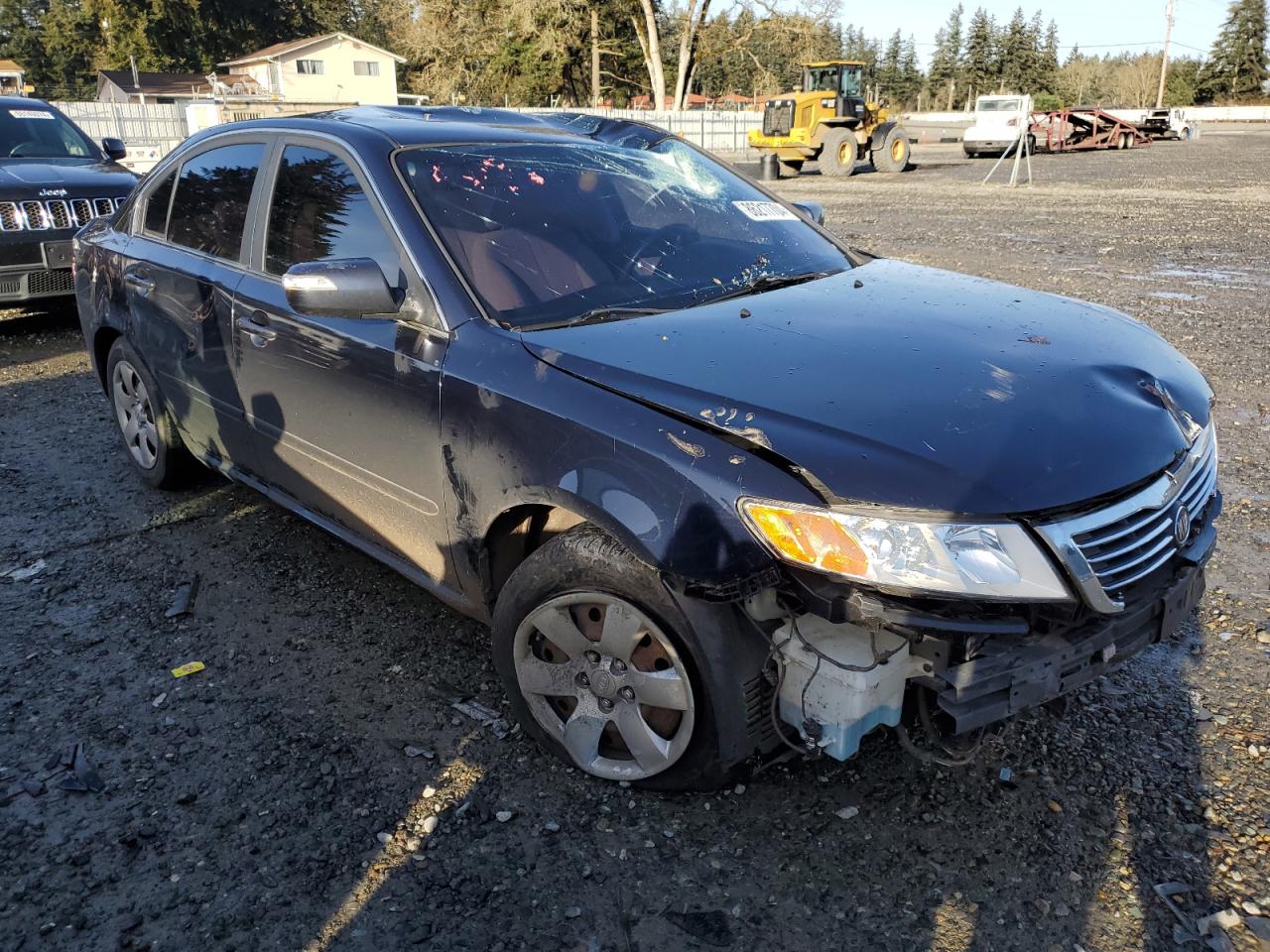 2010 KIA Optima VIN KNAGG4A84A5432291 Copart auction photo, all over damage thumbnail 4