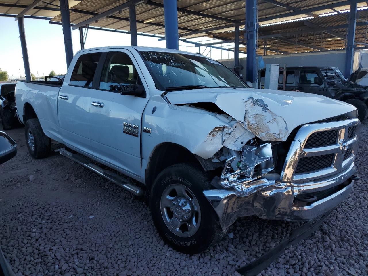 2013 RAM 2500 VIN 3C6TR5JTXDG578737 Copart auction photo, front end damage thumbnail 4