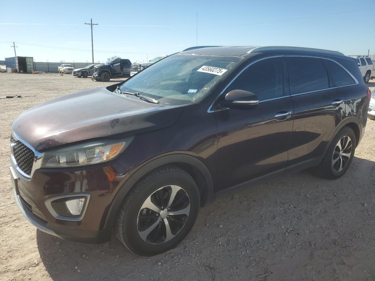 2016 KIA Sorento VIN 5XYPH4A18GG025724