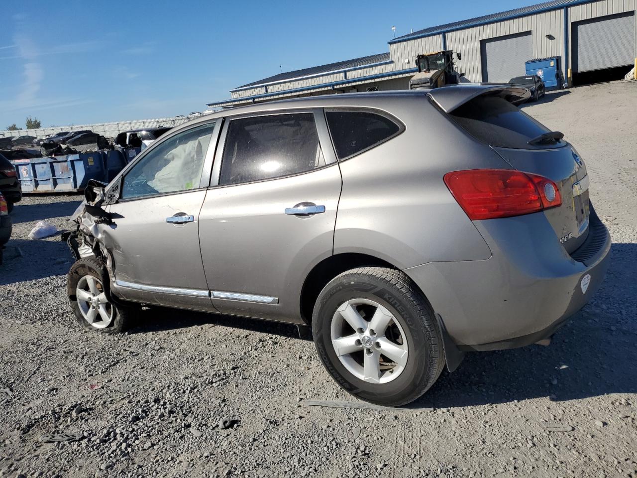 2013 Nissan Rogue VIN JN8AS5MT4DW540409 Copart auction photo, front end / side damage thumbnail 2