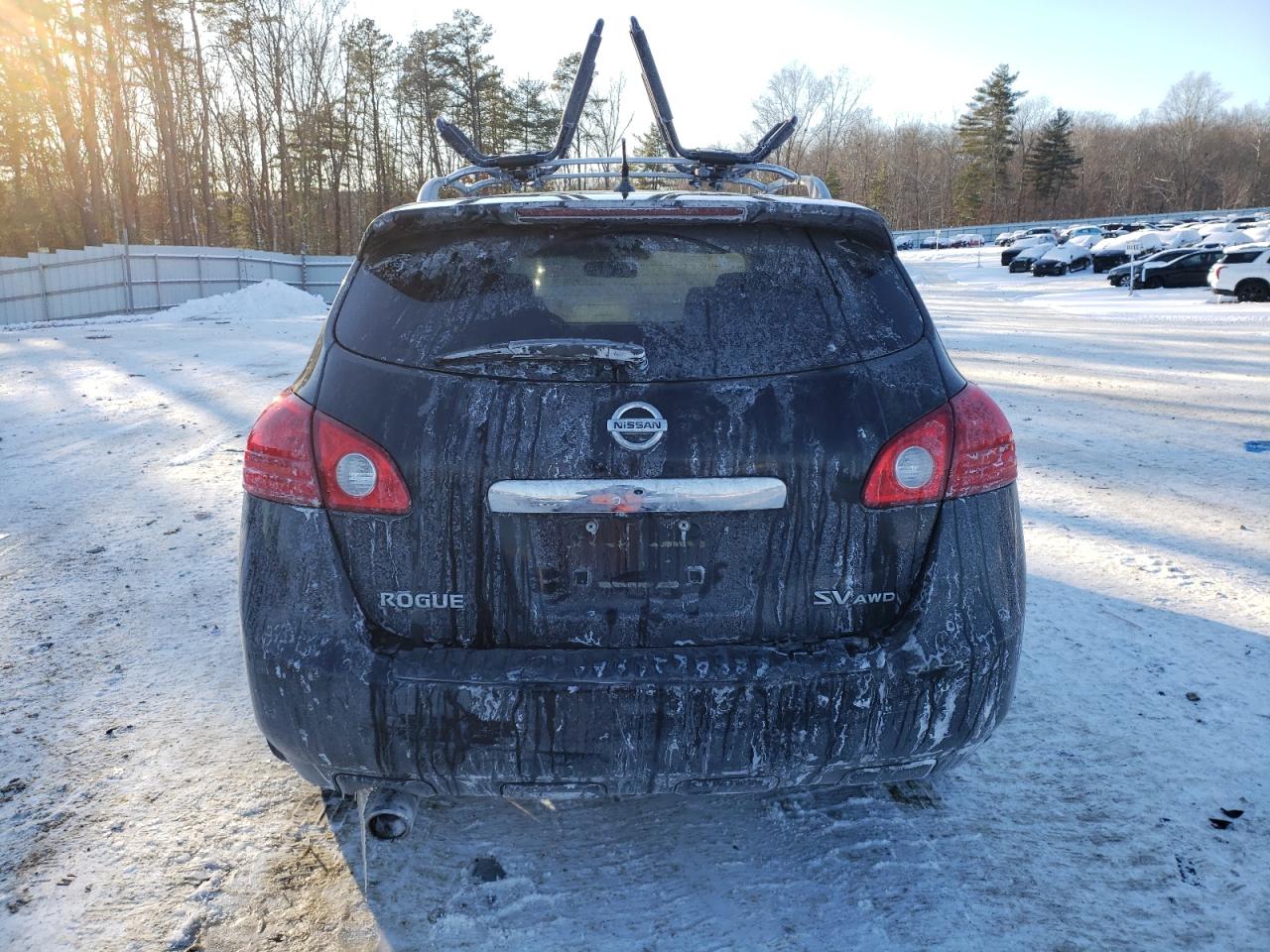2013 Nissan Rogue VIN JN8AS5MVXDW642573 Copart auction photo, front end / minor dent/scratches damage thumbnail 6