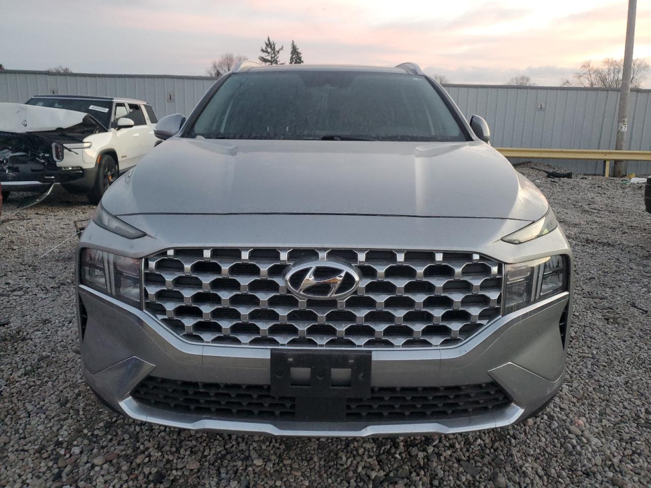 2021 Hyundai Santa Fe VIN 5NMS3DAJ6MH350348 Copart auction photo, vandalism damage thumbnail 5