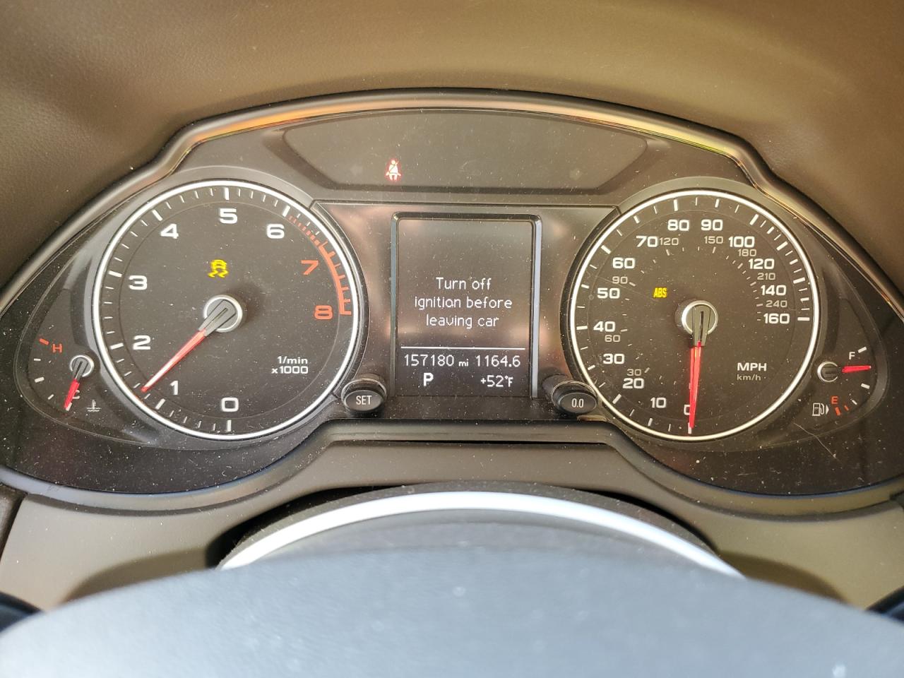 2014 Audi Q5 VIN WA1CFAFP3EA015609 Copart auction photo, all over damage thumbnail 9