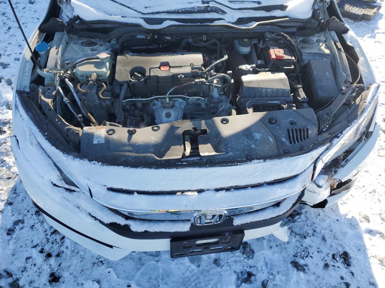 2018 Honda Civic VIN 2HGFC2F50JH604243 Copart auction photo, front end damage thumbnail 12