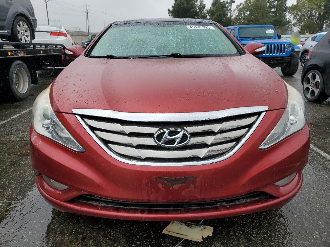 2012 Hyundai Sonata VIN 5NPEC4AC5CH503348 Copart auction photo, side damage thumbnail 5