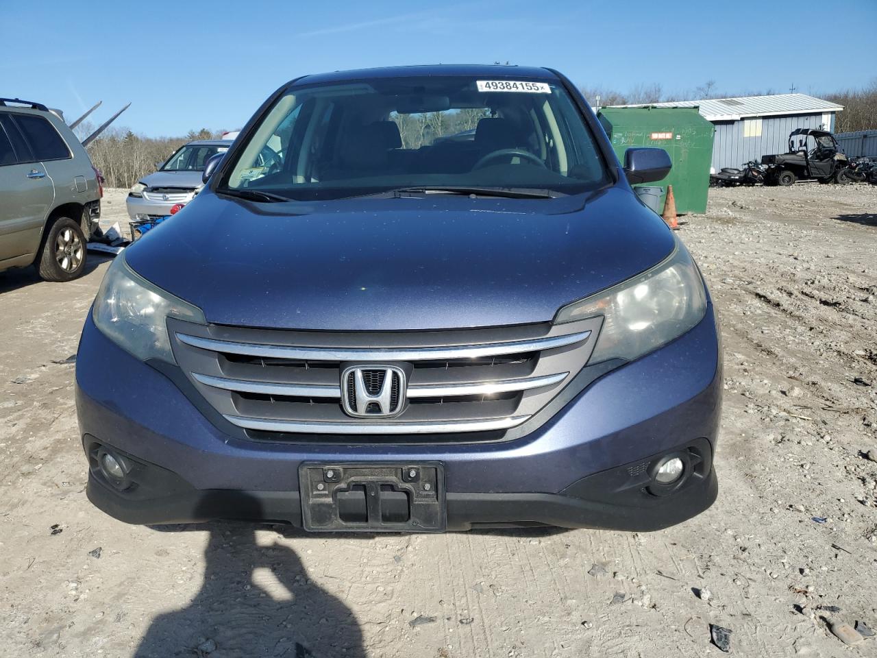 2013 Honda CR-V VIN 2HKRM4H5XDH625050 Copart auction photo, rear end damage thumbnail 5