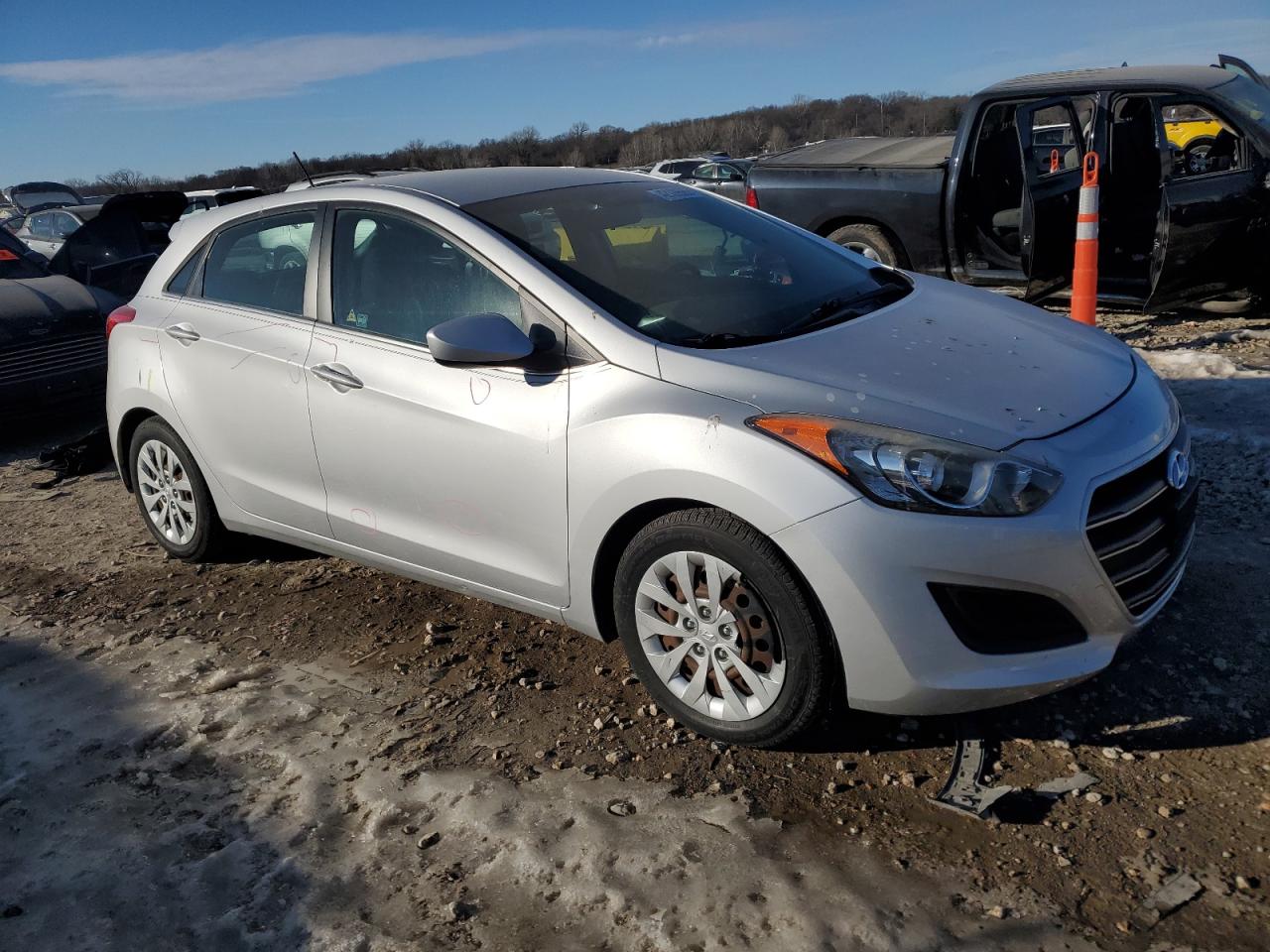 2016 Hyundai Elantra VIN KMHD35LH9GU313019 Copart auction photo, rear end damage thumbnail 4