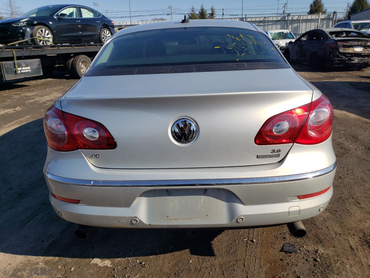 2010 Volkswagen Passat CC VIN WVWGU9AN9AE553770 Copart auction photo, burn - engine / minor dent/scratches damage thumbnail 6