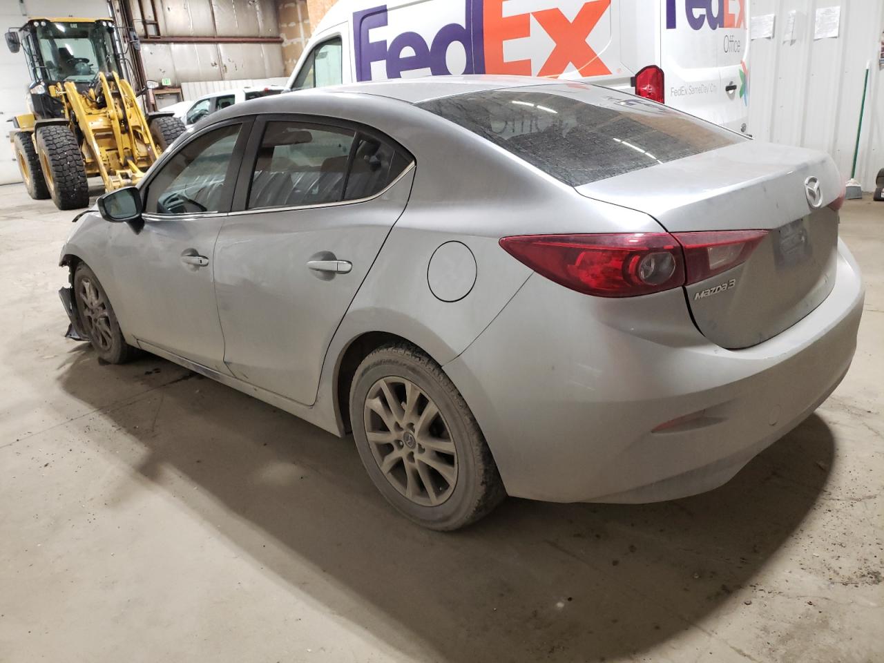 2016 Mazda 3 VIN JM1BM1U7XG1304032 Copart auction photo, front end / all over damage thumbnail 2
