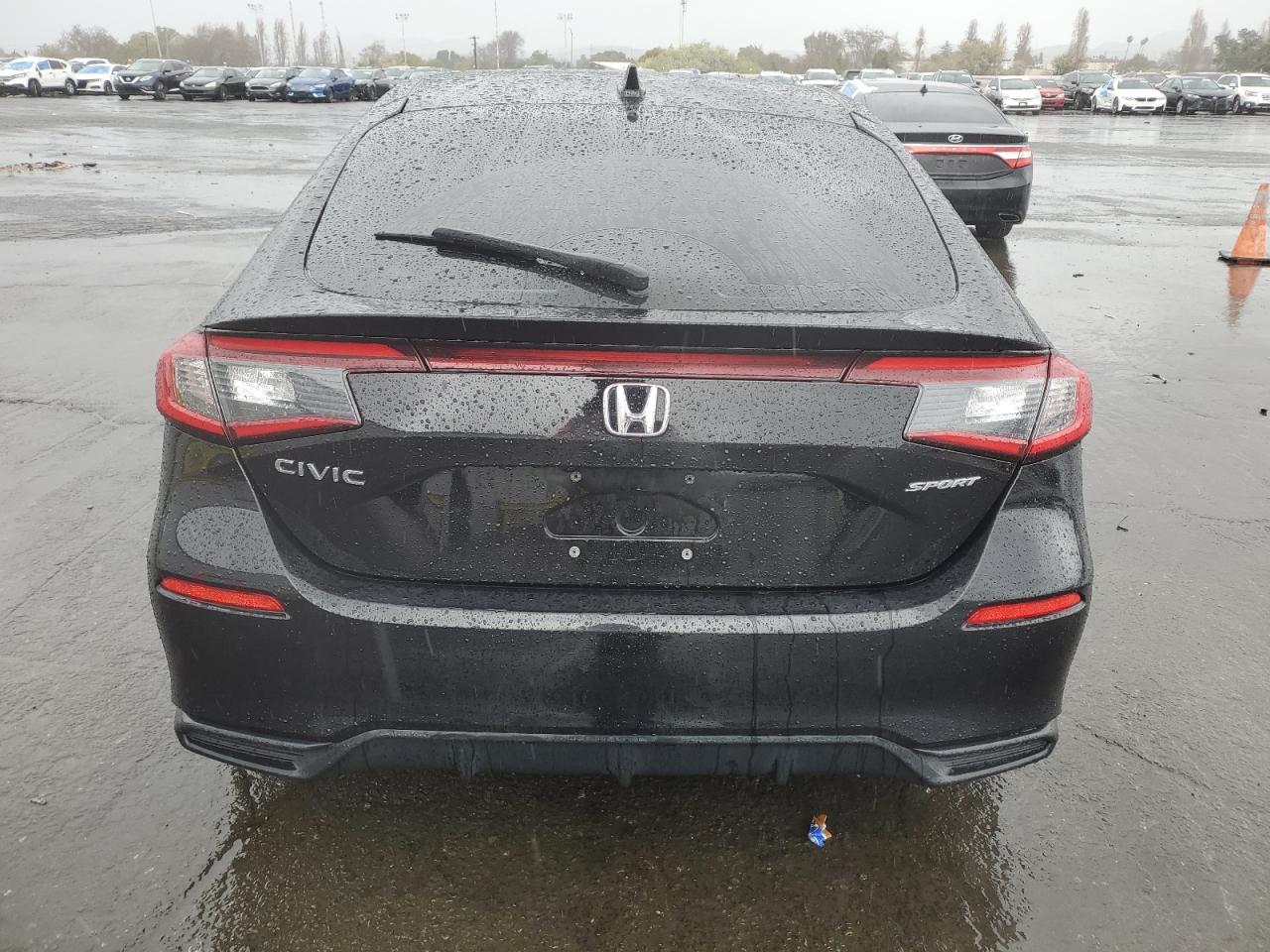 2022 Honda Civic VIN 19XFL2H82NE005559 Copart auction photo, side damage thumbnail 6