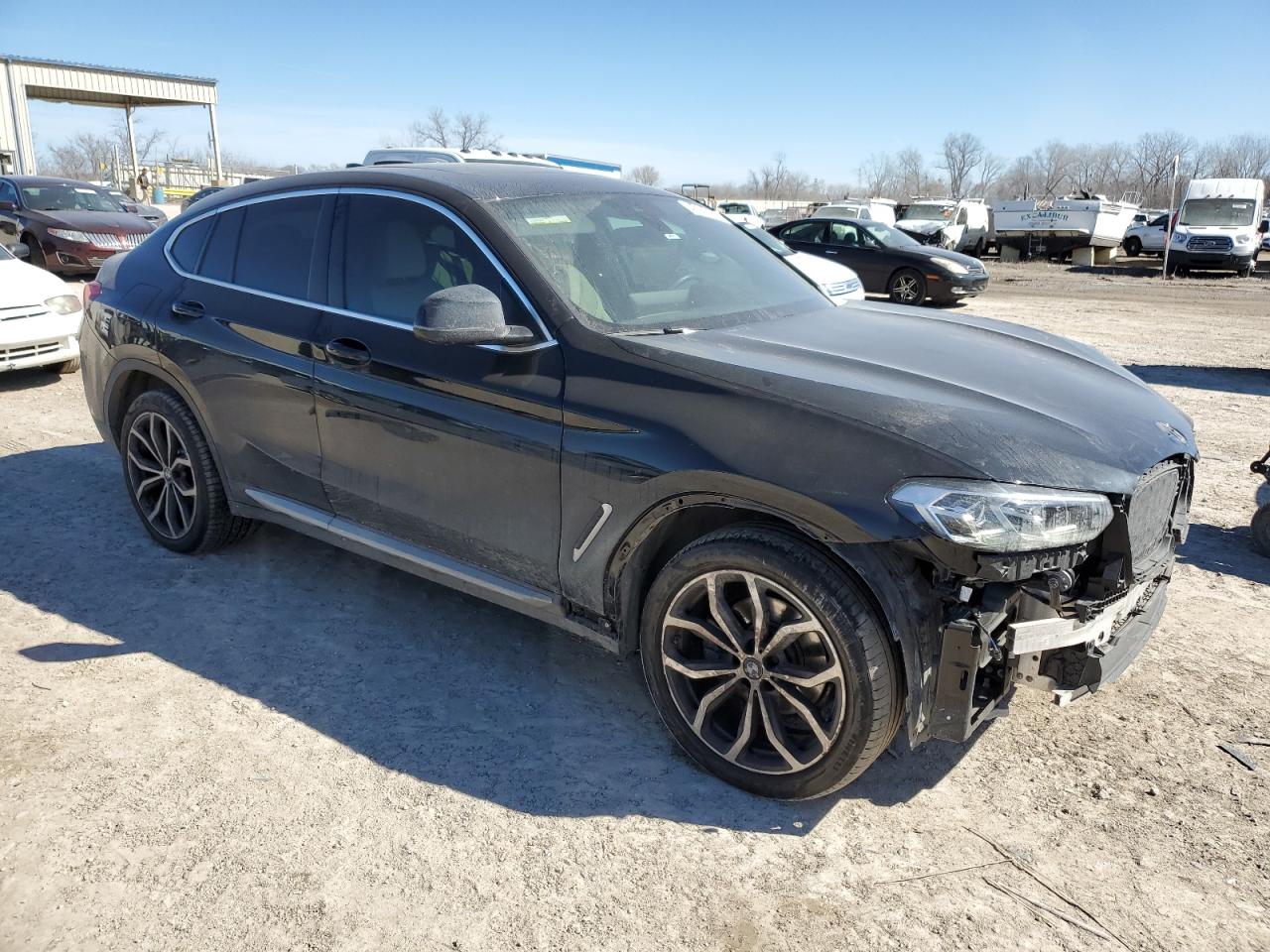 2023 BMW X4 VIN 5UX33DT03P9P53369 Copart auction photo, front end / minor dent/scratches damage thumbnail 4
