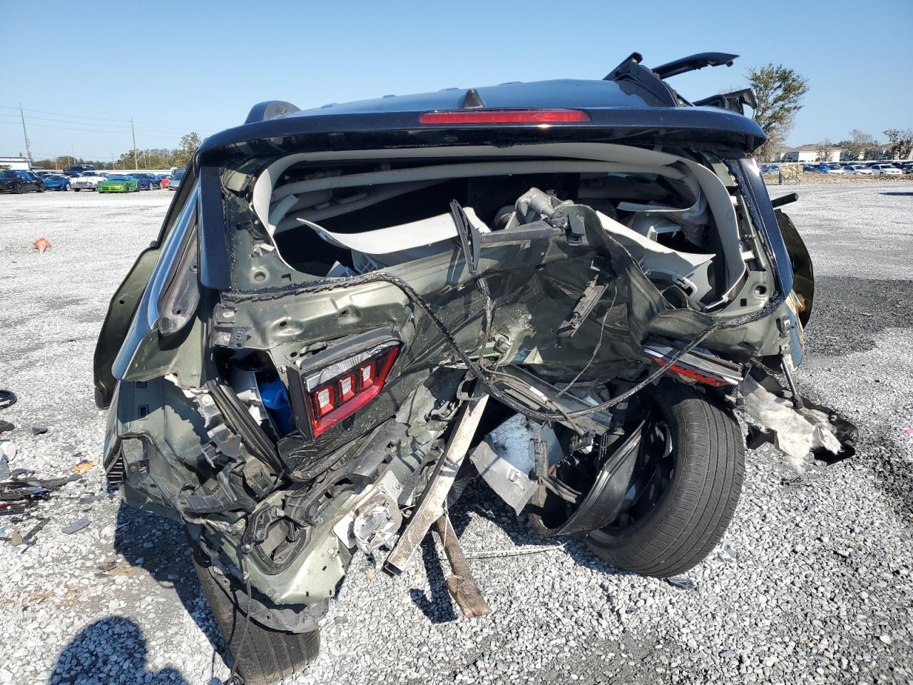 2020 Jeep Compass VIN 3C4NJCCBXLT150691 Copart auction photo, rear end damage thumbnail 6