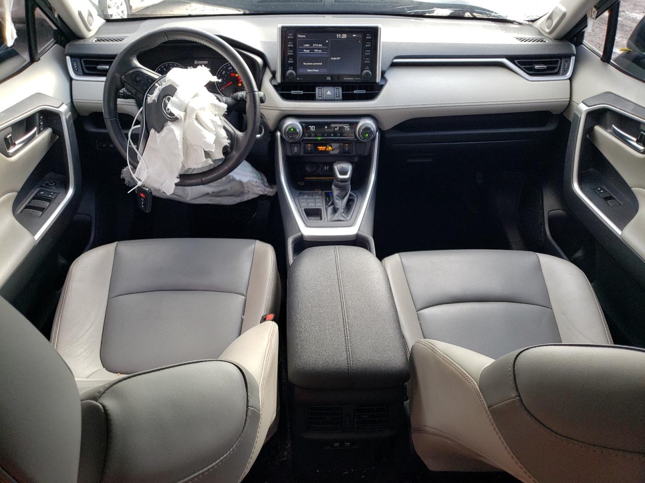 2019 Toyota RAV 4 VIN 2T3A1RFV9KW054758 Copart auction photo, front end damage thumbnail 8