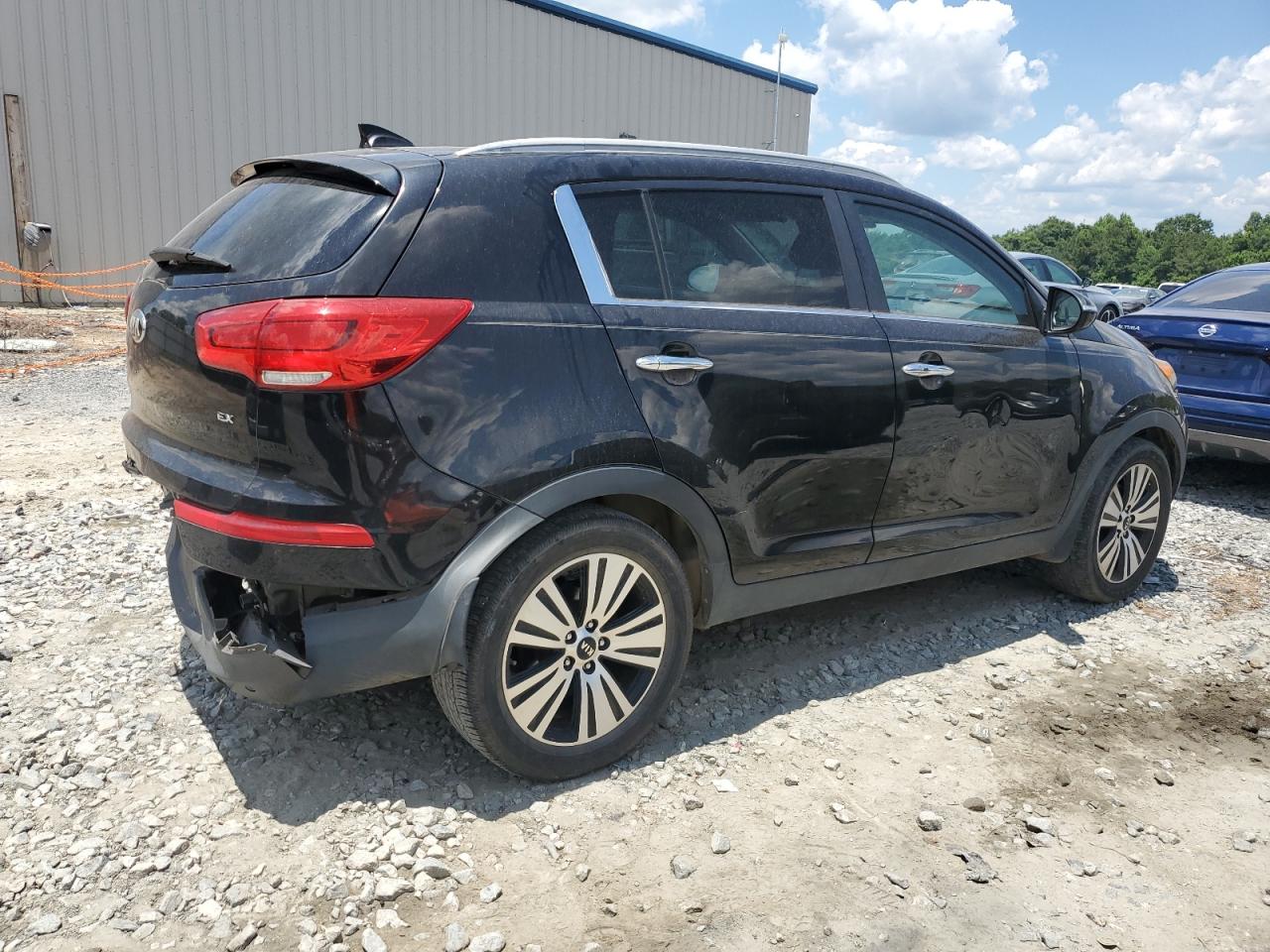 2016 KIA Sportage VIN KNDPC3AC4G7826819 Copart auction photo, rear end / front end damage thumbnail 3