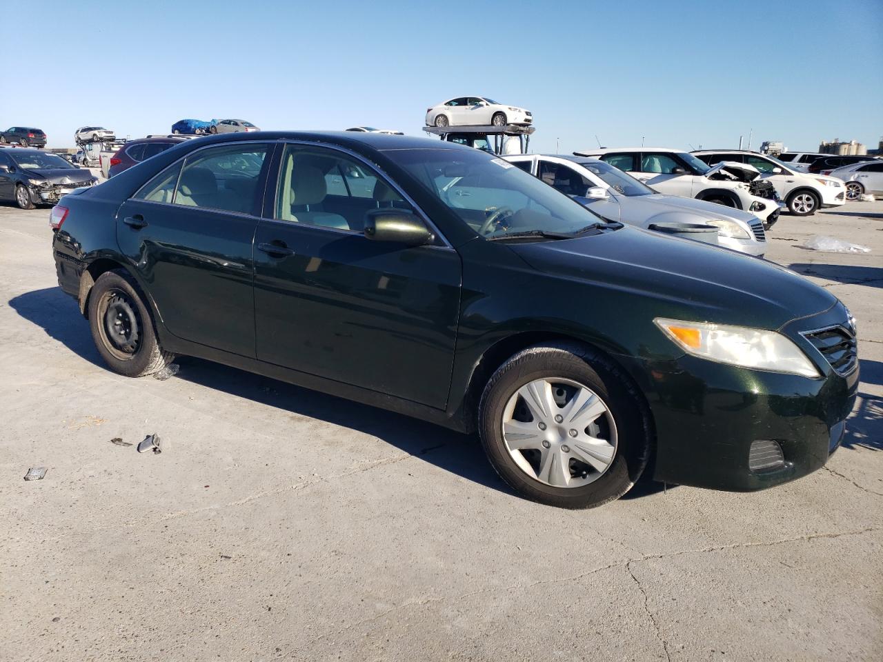 2011 Toyota Camry VIN 4T1BF3EK6BU673496 Copart auction photo, rear end damage thumbnail 4