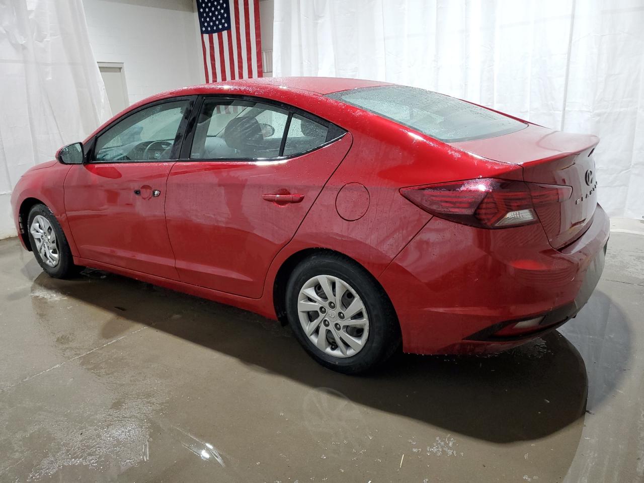 2020 Hyundai Elantra VIN KMHD74LF0LU058686 Copart auction photo, vandalism damage thumbnail 2