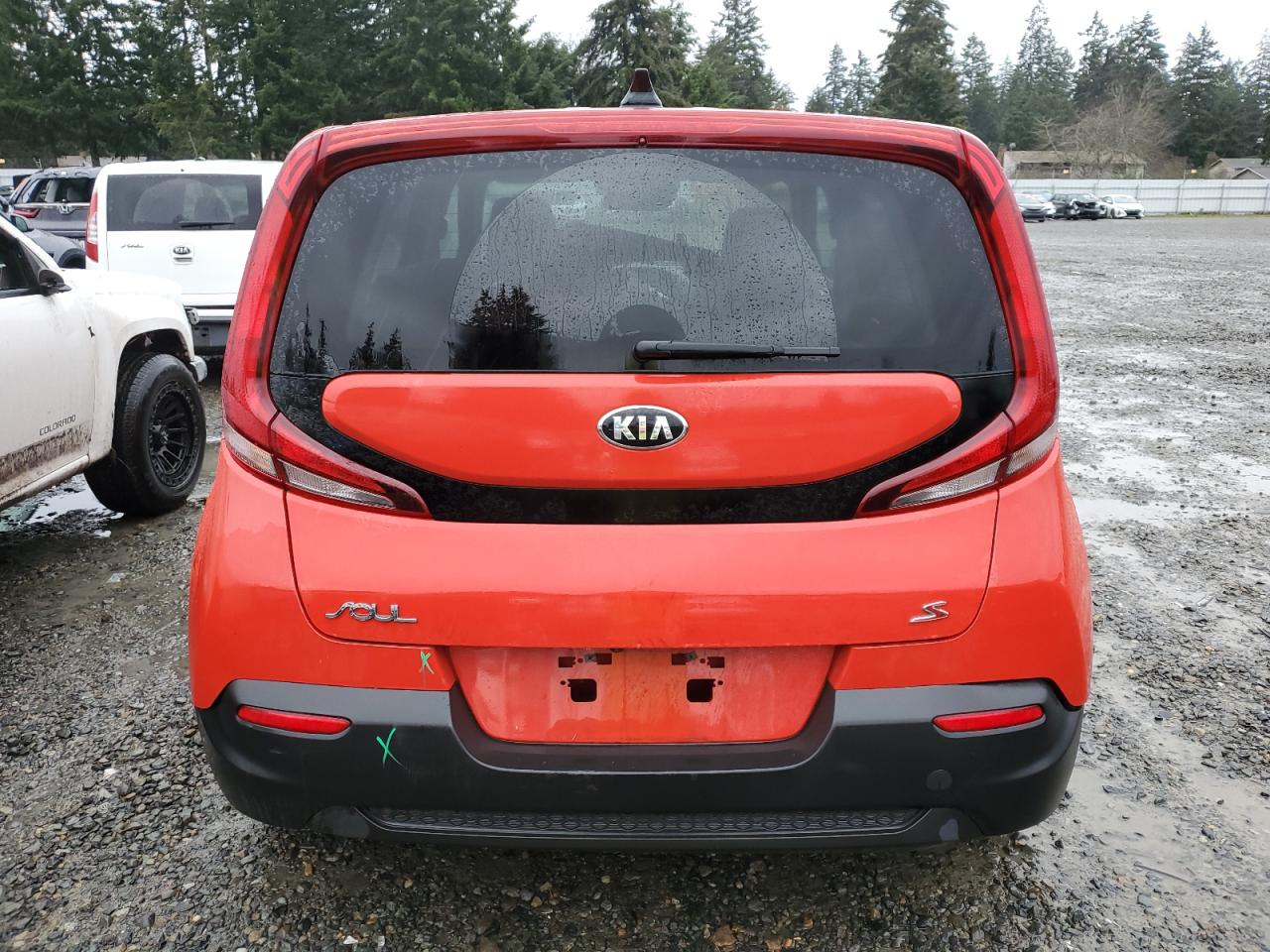 2020 KIA Soul VIN KNDJ23AU5L7010813 Copart auction photo, front end damage thumbnail 6