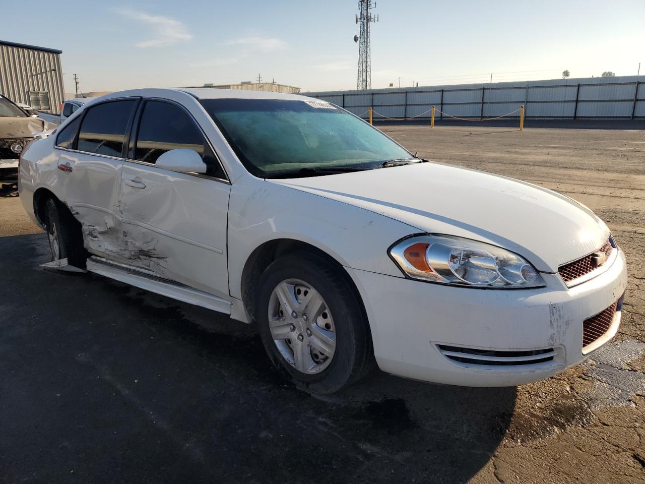 2013 Chevrolet Impala VIN 2G1WG5E39D1131646 Copart auction photo, side damage thumbnail 4