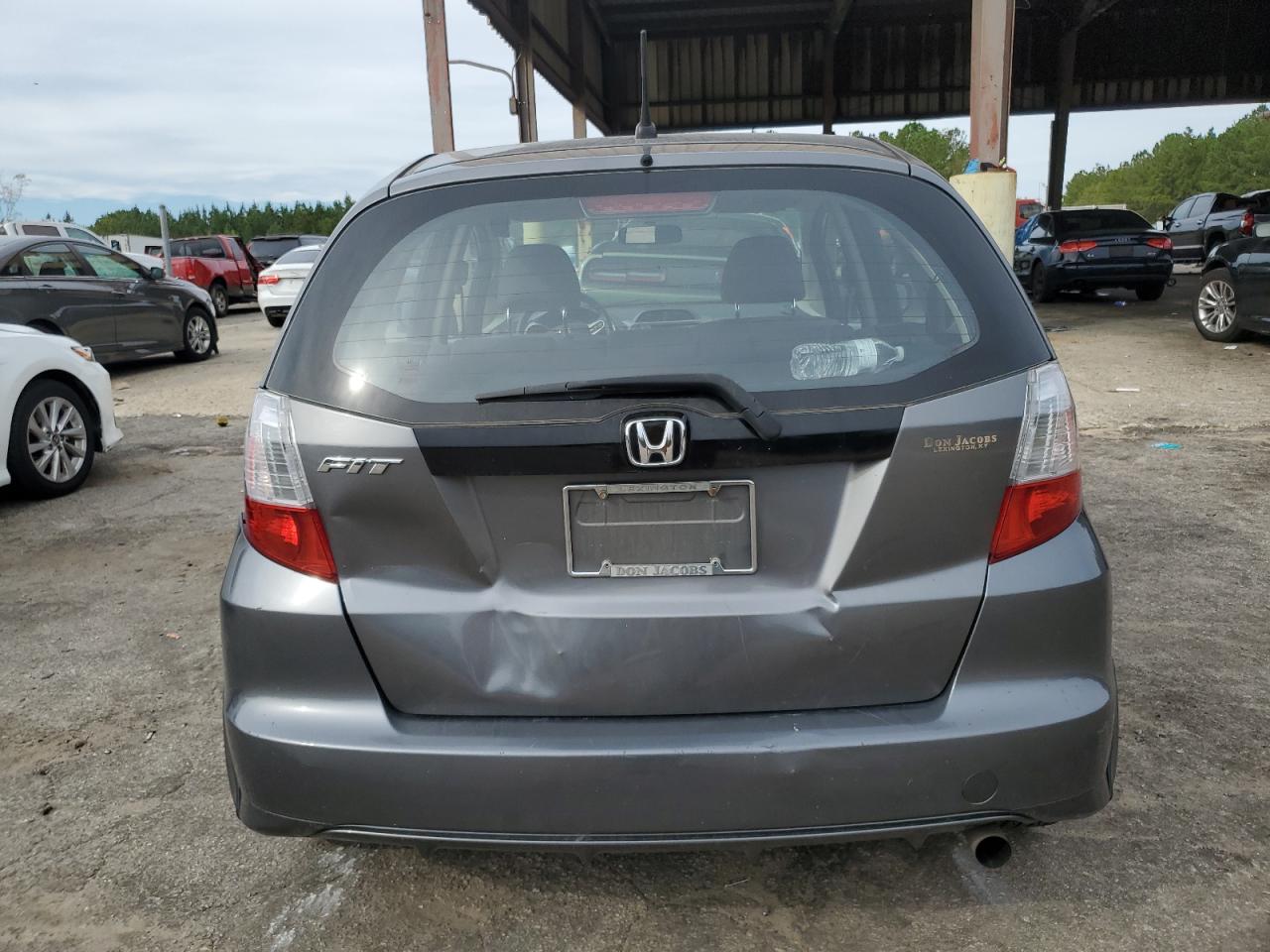 2013 Honda Fit VIN JHMGE8H36DC064043 Copart auction photo, front end damage thumbnail 6