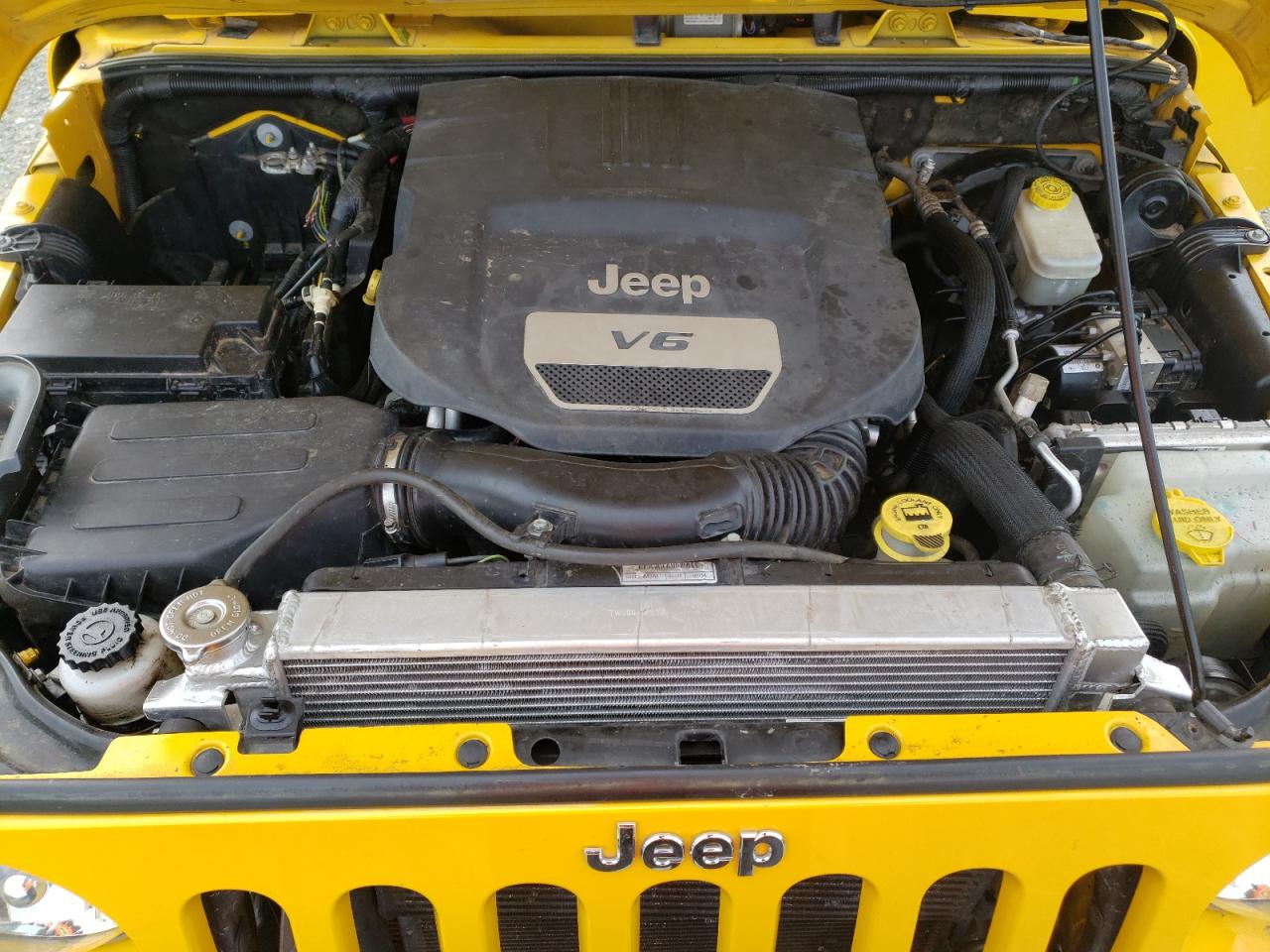 2015 Jeep Wrangler VIN 1C4AJWAG0FL617602 Copart auction photo, undercarriage damage thumbnail 11