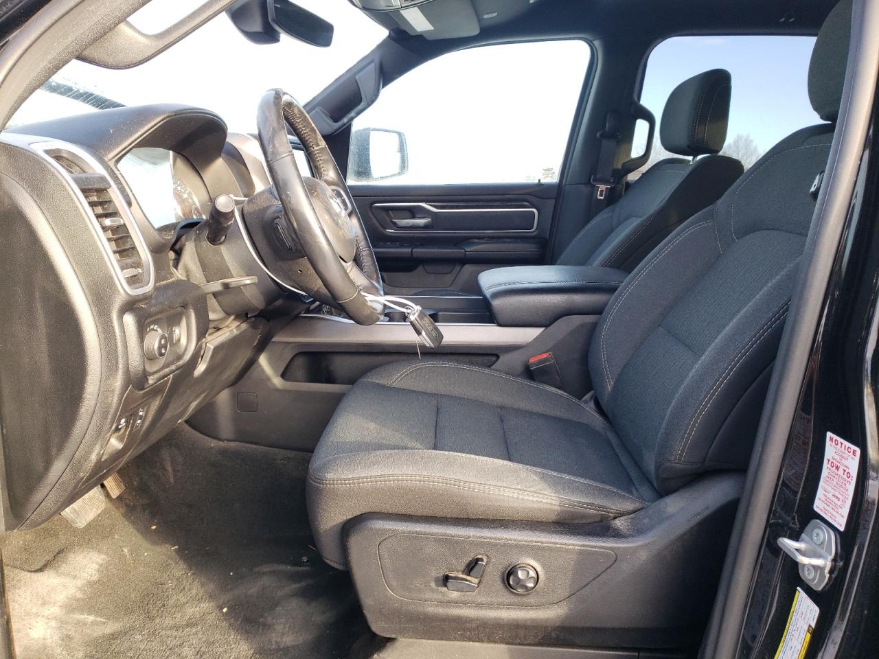 2020 RAM 1500 VIN 1C6SRFFT5LN379112 Copart auction photo, rear end damage thumbnail 7