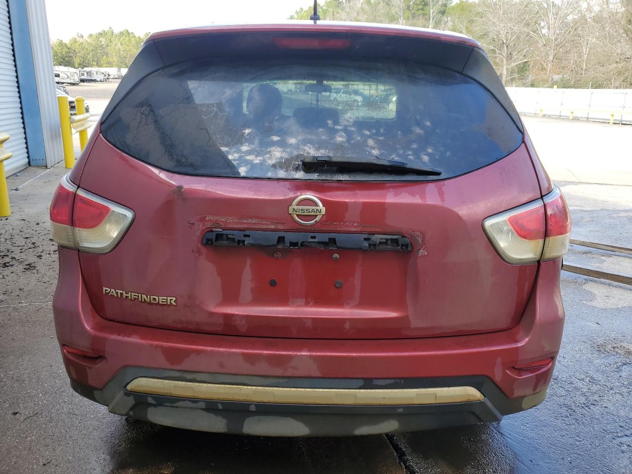 2014 Nissan Pathfinder VIN 5N1AR2MN0EC712277 Copart auction photo, mechanical / rear end damage thumbnail 6