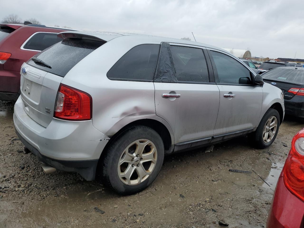 2011 Ford Edge VIN 2FMDK4JC7BBB24890 Copart auction photo, all over damage thumbnail 3