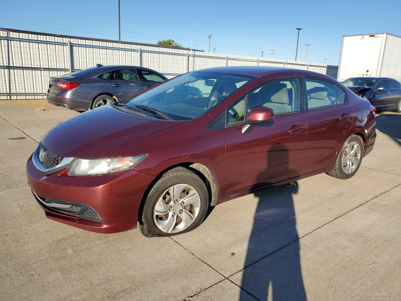 2013 Honda Civic VIN 2HGFB2F59DH585148