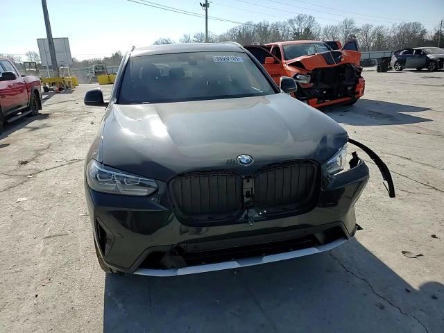 2023 BMW X3 VIN 5UX43DP0XP9S88524 Copart auction photo, front end / side damage thumbnail 11