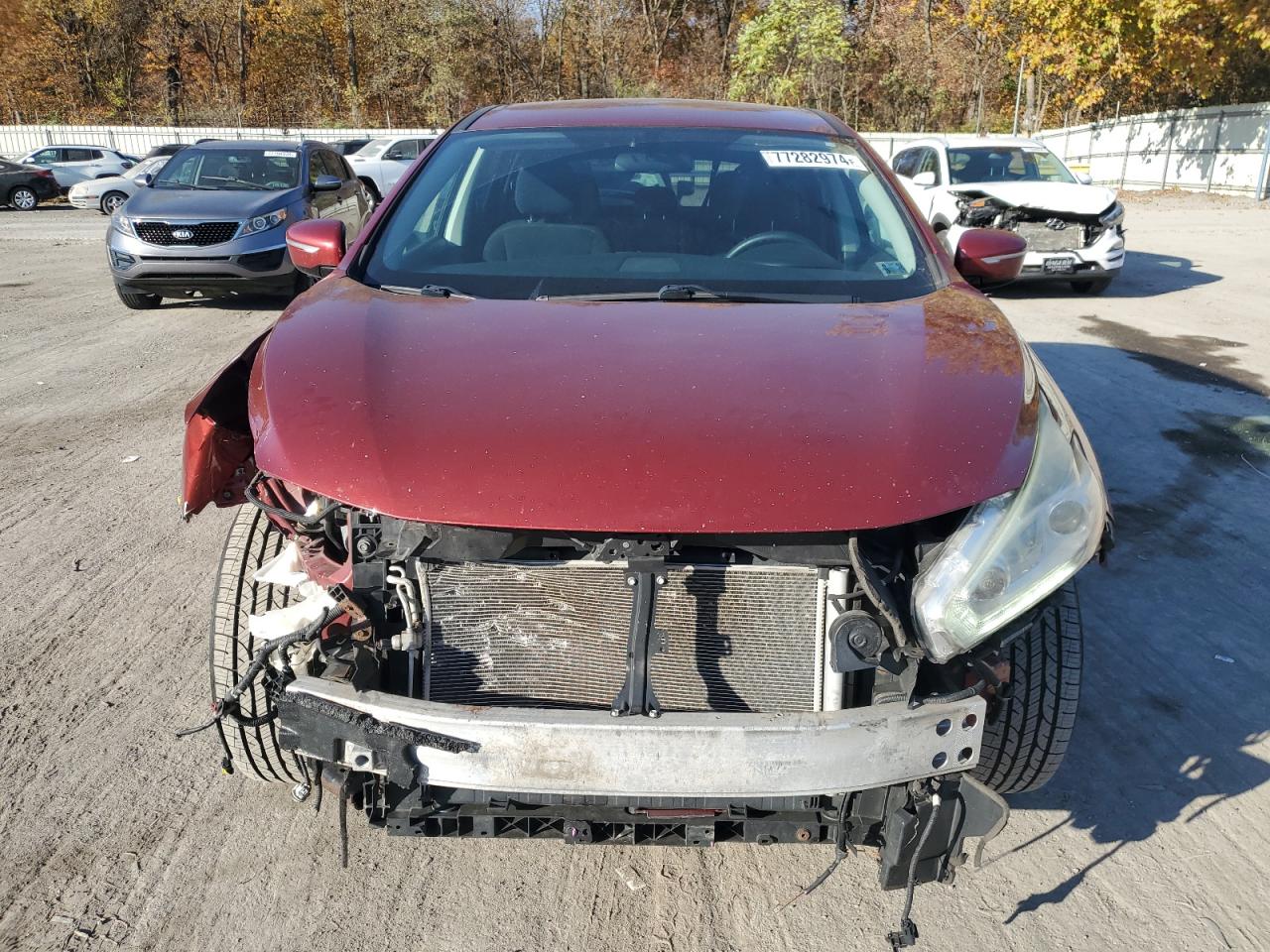 2015 Nissan Murano VIN 5N1AZ2MH5FN224801 Copart auction photo, front end damage thumbnail 5