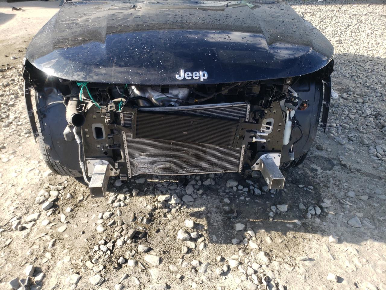 2021 Jeep Compass VIN 3C4NJDBB2MT562743 Copart auction photo, front end damage thumbnail 12